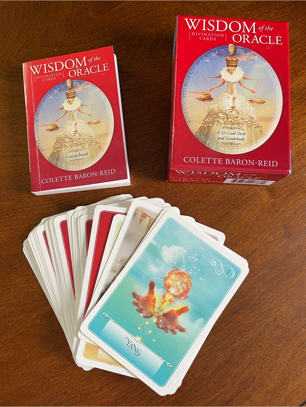 Wisdom of the Oracle Divination Cards - Box, Guidebook, 52 Cards included